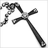 Sparkle Sunflower Cross Necklace