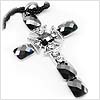 Onyx Deco Celtic Cross Necklace
