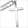 The Silver Plain Cross