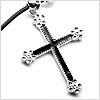 Sunflower Tips Cross Necklace