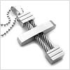 Architect Stainless Steel Cross Necklace