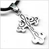 Celtic Surfer 2 Cross Necklace