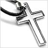 Dual Contemporary Cross Necklace