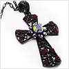Sunflower Cross Necklace